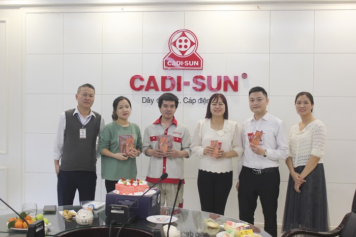 Sinh nhận NLĐ: Vững tin, đoàn kết đưa CADI-SUN ngày càng lớn mạnh